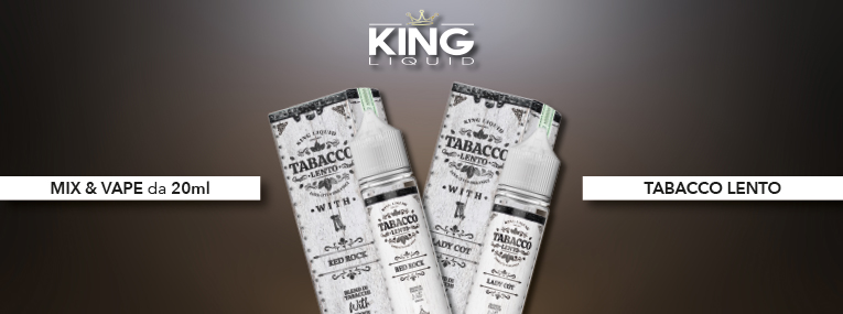 New Tabacco Lento With Mix and Vape 20ml King Liquid